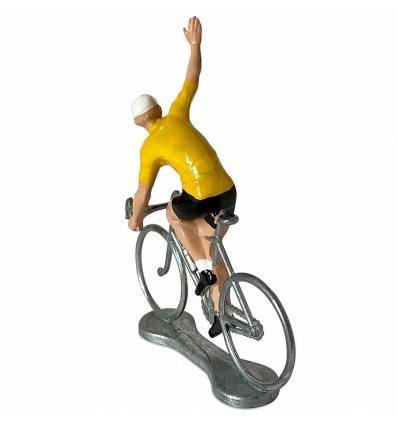 Figurine cycliste Vainqueur Maillot Jaune - Bernard & Eddy