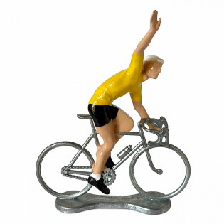 Figurine cycliste Vainqueur Maillot Jaune - Bernard & Eddy 2