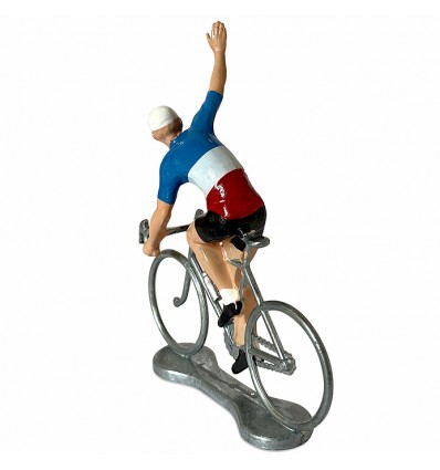 Figurine cycliste Vainqueur Champion de France - Bernard & Eddy