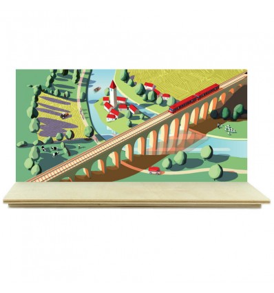 Diorama Campagne - Bernard & Eddy