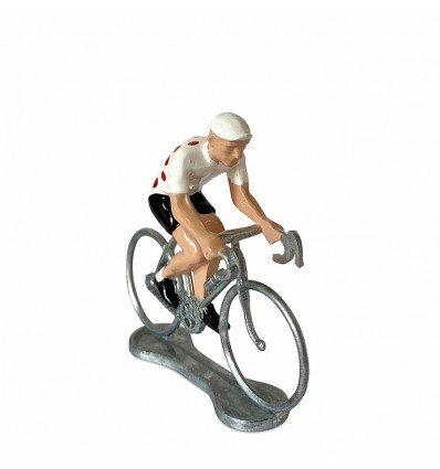 Figurine cycliste Maillot à pois - Bernard & Eddy