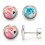 Boucles d\'oreilles Dauphin Flamant Rose - Emilie Fiala