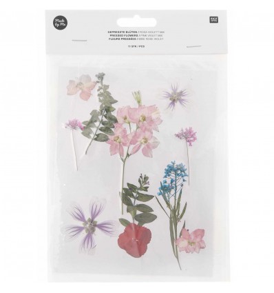 Fleurs pressées Rose Violet - Rico Design