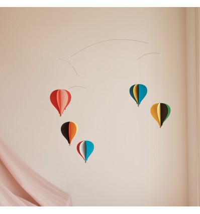 Mobile 5 montgolfières - Flensted