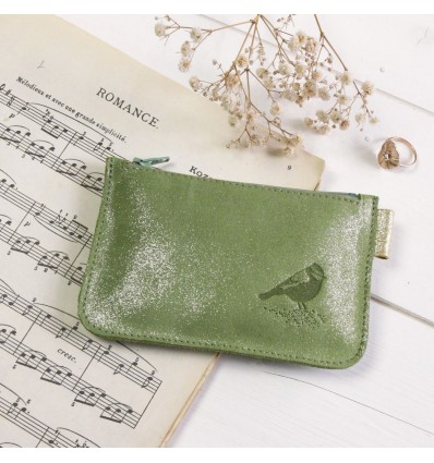 Porte-monnaie pailleté Amande - Barnabé aime le café