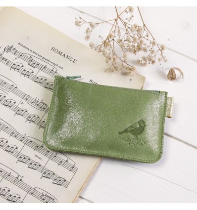 Porte-monnaie pailleté Amande - Barnabé aime le café