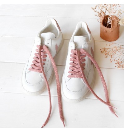 Lacets de chaussures Bois de Rose - Barnabé aimé le café
