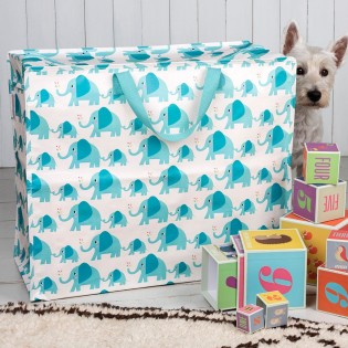 Grand sac de rangement éléphant Elvis - Rex London