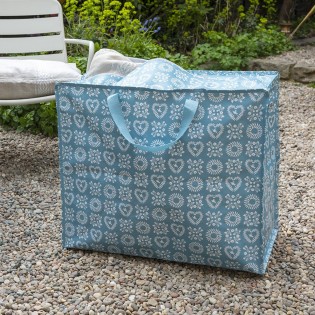 Grand sac de rangement Friendship bleu - Rex