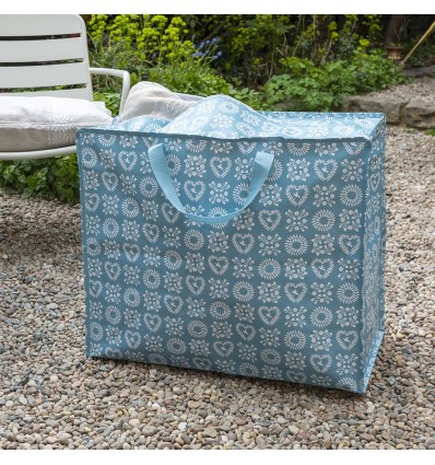 Grand sac de rangement Friendship bleu - Rex