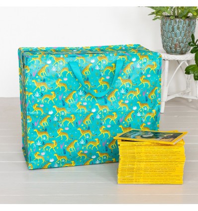 Grand sac de rangement Leopard Cheetah - Rex