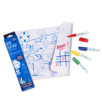 Mini set de table silicone Bretagne - Super Petit