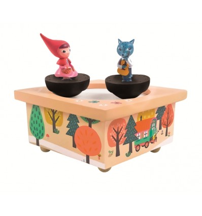 Boîte à musique Chaperon Rouge - Trousselier