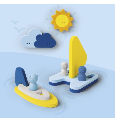 Puzzle de bain Mettre les Voiles - Quutopia