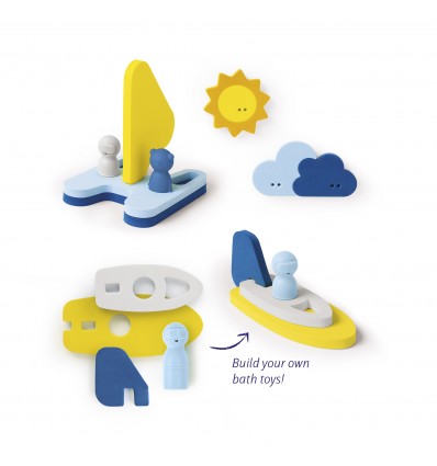Puzzle de bain Mettre les Voiles - Quutopia