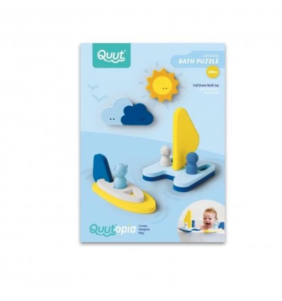 Puzzle de bain Mettre les Voiles - Quutopia