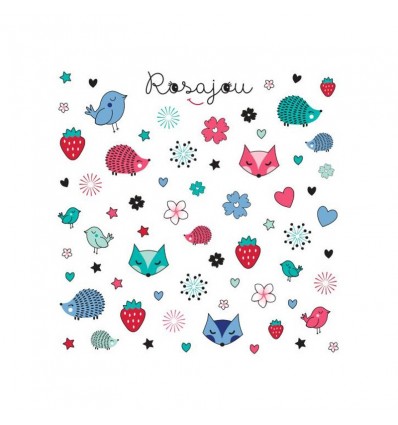 Vernis argenté pelliculable Star avec étui- Rosajou