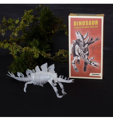 Kit d'assemblage dinosaure phosphorescent - Rex