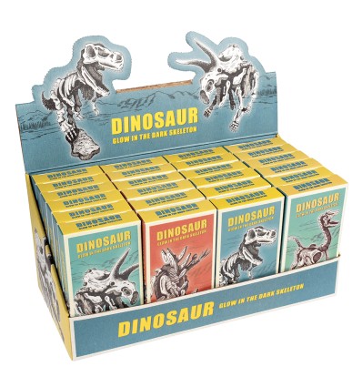 Kit d'assemblage dinosaure phosphorescent - Rex