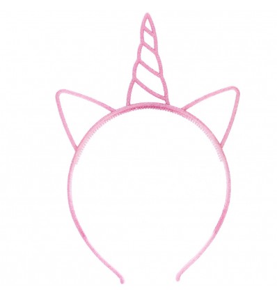 Serre-tête licorne rose pailleté