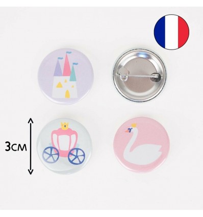 Badge Princesse - My Little Day