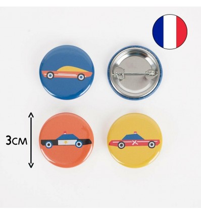 Badge Voitures - My Little Day