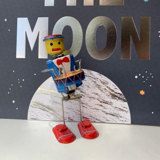 Robot drummer bleu - protocol 2