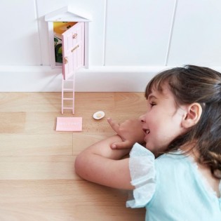 Porte Rose Petite Souris 2