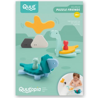 Puzzle de bain Dinosaures - Quutopia
