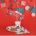 8 assiettes en carton Noël - My Little Day
