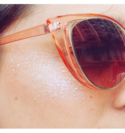 Paillettes Irisées bio Nuit Blanche - Sisi La Paillette