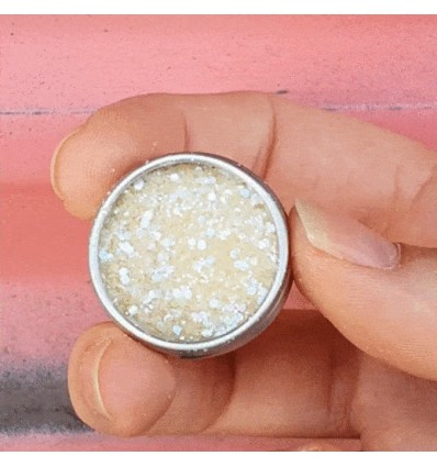 Paillettes Irisées bio Nuit Blanche - Sisi La Paillette