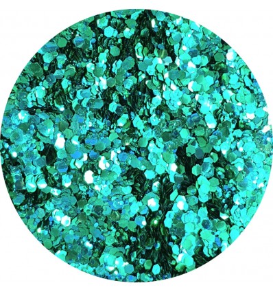 Paillettes bio Vert Polysirène - Sisi La Paillette