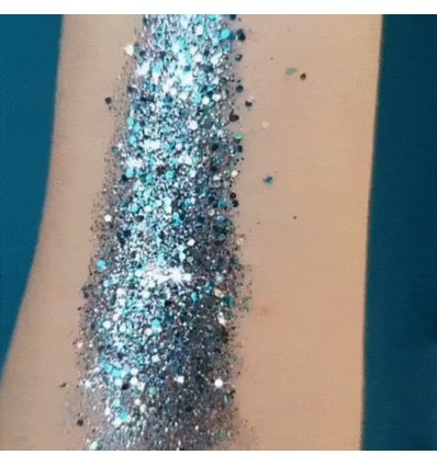 Paillettes bio bleues GalaxSisi - Sisi La Paillette