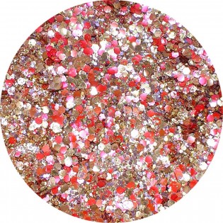 Paillettes bio or et rose Vegas Bébé - Sisi La Paillette 2