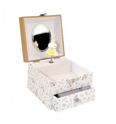 Boîte à bijoux musicale Ecureuil dans la Prairie - Trousselier