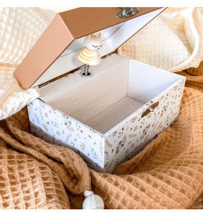 Boîte à bijoux musicale Chat dans la Prairie - Trousselier