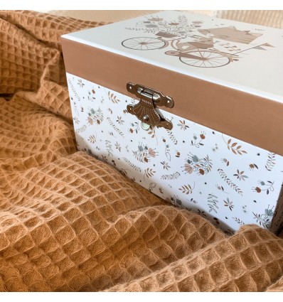 Boîte à bijoux musicale Chat dans la Prairie - Trousselier