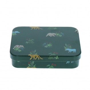 Petite boîte en métal Savane