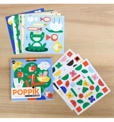 Mes premiers stickers Dans La Nature - Poppik