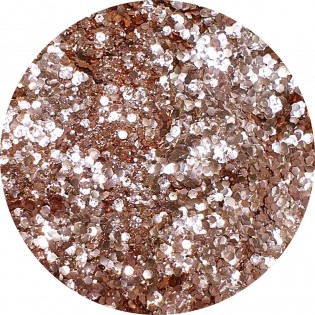 Paillettes bio golden rose Tchin Tchin - Sisi La Paillette