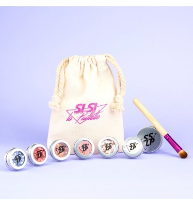Kit maquillage paillettes bio Pure - Sisi La Paillette