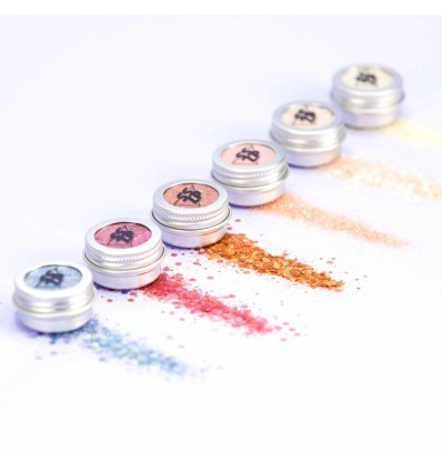 Kit maquillage paillettes bio Pure - Sisi La Paillette