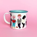 Mug émaillé Movie Lover Ingela Arrhenius - Omm Design