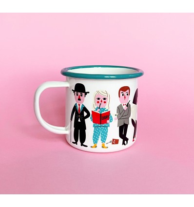 Mug émaillé Movie Lover Ingela Arrhenius - Omm Design