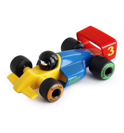 Voiture de course Formule 1 multicolore Verve Turbo Miami - Playforever