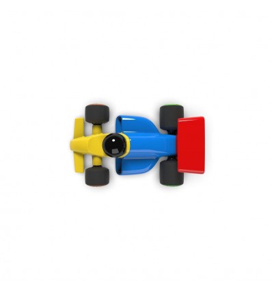 Voiture de course Formule 1 multicolore Verve Turbo Miami - Playforever