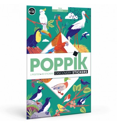 Poster & stickers Oiseaux - Poppik