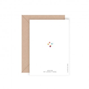 Carte double Anniversaire garçon - My Lovely Thing 2