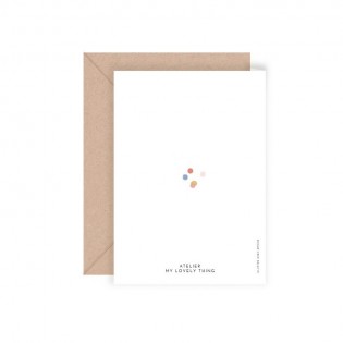 Carte double Anniversaire fille - My Lovely Thing 2